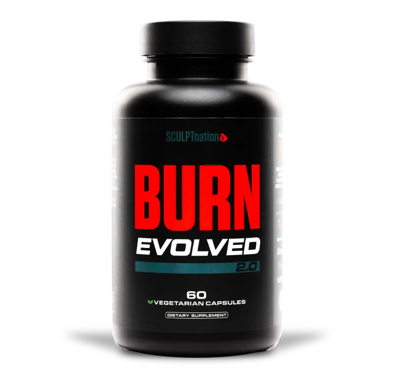 Sculpt Nation by V Shred Burn Thermogenic Fat Burner for Men & Women - 60 Natural Veggie Pills
